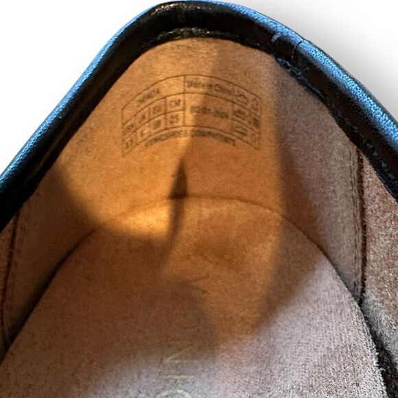 VIONIC ORINDA SQUARE TOE BALLET FLAT BLACK LEATHER SIZE US 8.5 EU 39 - Picture 4 of 7